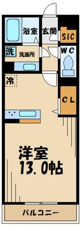 サンクフレールの物件間取画像